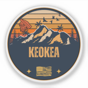 Keokea, Hawaï Sticker