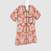 Keoni Hawaiian Monstera Leaf Damask Aloha Shirt (devant)