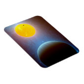 Kepler-10 Sterrensysteem. Magneet (Rechterzijde)