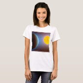 Kepler-10 Sterrensysteem. T-shirt (Voorkant volledig)
