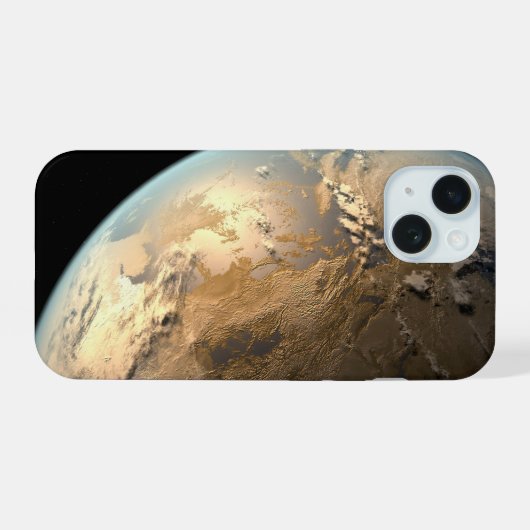 Kepler-186f Orbitant Une Étoile Éloignée. (Verso Horizontal)