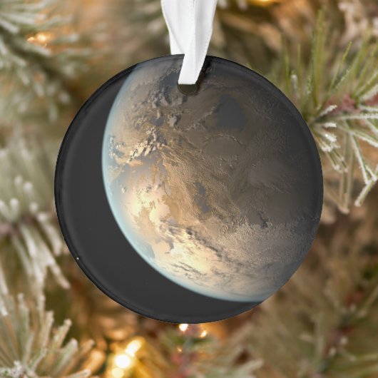 Kepler-186f Orbitant Une Étoile Éloignée. (Arbre)