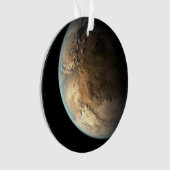 Kepler-186f Orbitant Une Étoile Éloignée. (devant)