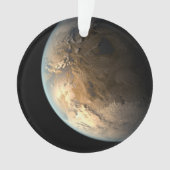 Kepler-186f Orbitant Une Étoile Éloignée. (devant)