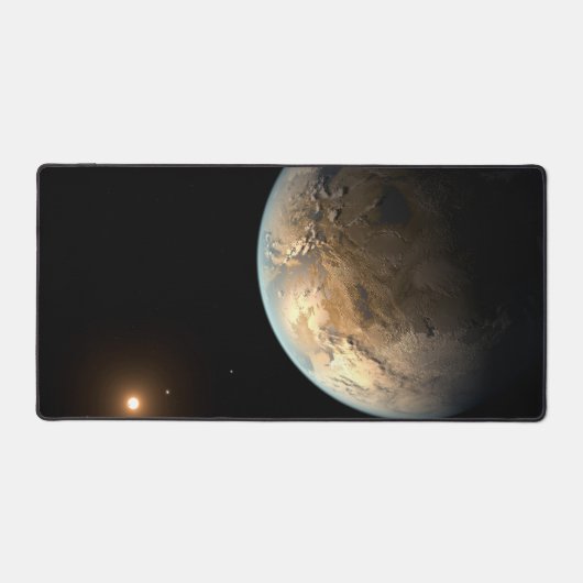 Kepler-186f Orbitant Une Étoile Éloignée. (Recto)