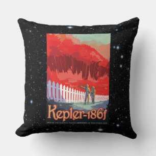 Kepler 186f waar de gras Alway Red is Kussen