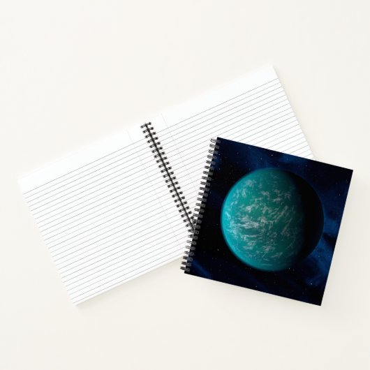 Kepler 22b, een exoplaneet. notitieboek (Binnen)