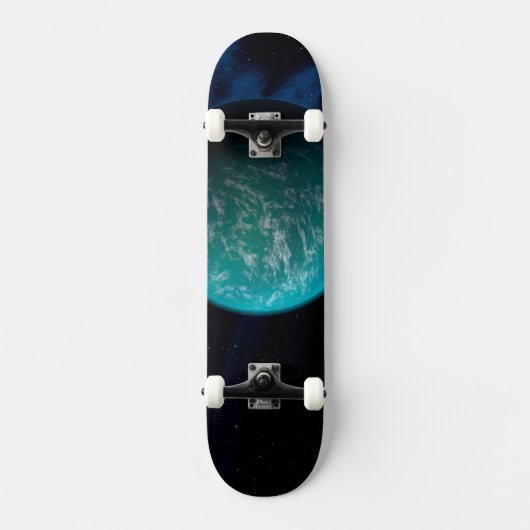 Kepler 22b, een exoplaneet. skateboard (Voorkant)