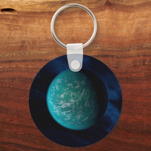 Kepler 22b, een exoplaneet. sleutelhanger (Voorkant)