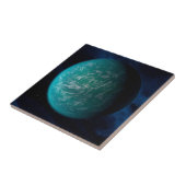 Kepler 22b, een exoplaneet. tegeltje (Zijkant)