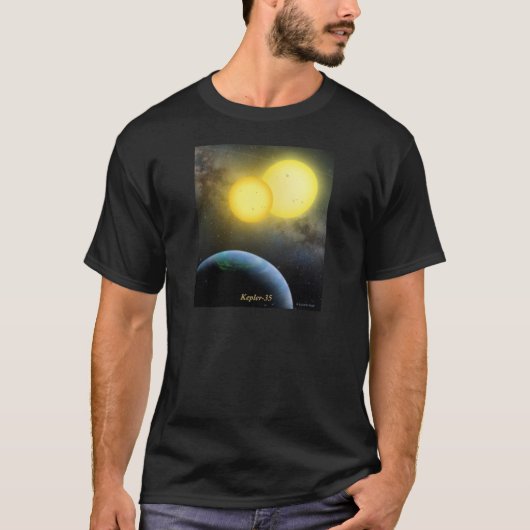 Kepler-35 T-shirt (Voorkant)