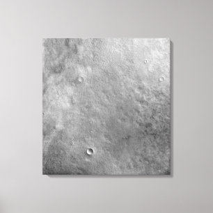 Kepler-krater op het oppervlak van Mars Canvas Afdruk