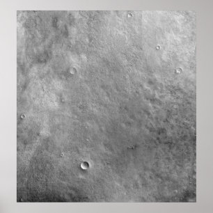 Kepler-krater op het oppervlak van Mars Poster