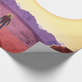 Kepler Ruimtereis Bestemming Planeet Avontuur Cadeaupapier (Hoek)