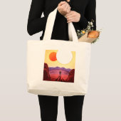 Kepler Ruimtereis Bestemming Planeet Avontuur Grote Tote Bag (Voorkant (product))