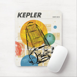 Kepler-ruimtetelescoop Poster. Muismat
