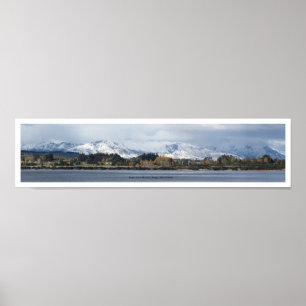 Kepler Track Mountain Range Poster