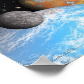 Kepler's werelden poster (Hoek)