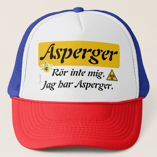 Keps - Asperger Trucker Pet (Voorkant)