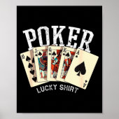Ker Lucky Shirt Ker Player Gambling Funny Ker Poster (Voorkant)
