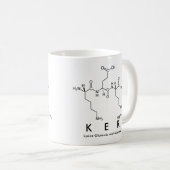 Ker peptide nom mug (Devant droit)