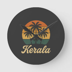Kerala India Ronde Klok