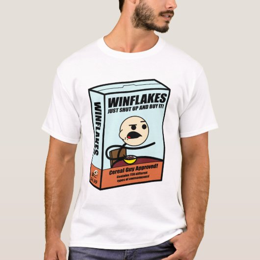 Keramiekdoos (kleur) t-shirt (Voorkant)