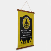 Keramiekstudio Potter Zakelijke Promotie Hangend Wandkleed (Gebogen)