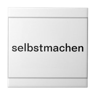 Keramikfliese selber gestalten tegeltje