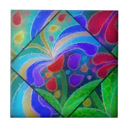 Keramisch accentuel tegeltje