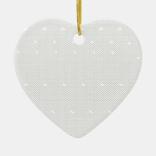 Keramisch Hart Ornament Elegant Kerstgeschenk