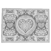 Keramisch kant grijs groot cadeauzakje (Achterkant)