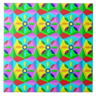 keramisch keramiektegel met klassieke ster  tegeltje