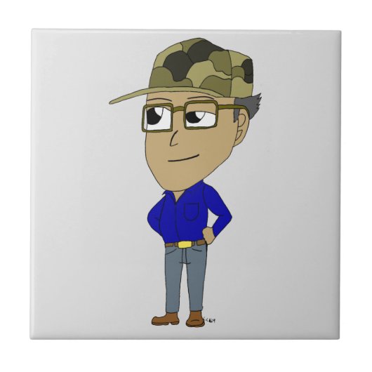 keramisch keramisch keramiektegel tegeltje (Voorkant)