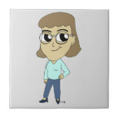 keramisch keramisch keramiektegel tegeltje (Voorkant)