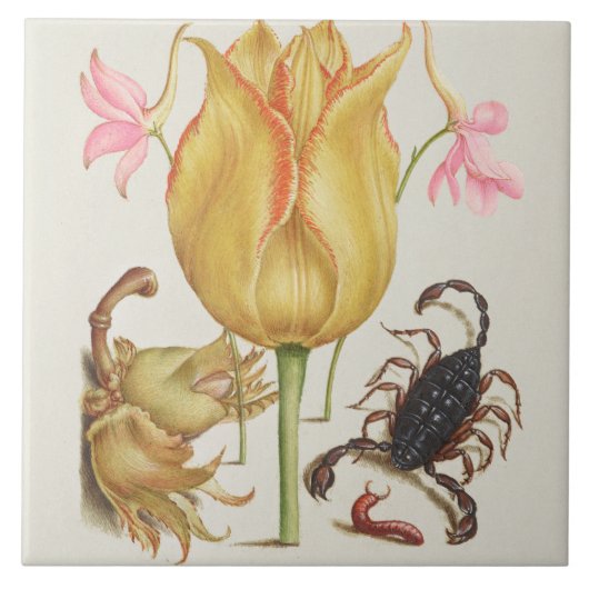 keramisch keramisch keramisch flesje tegeltje (Voorkant)