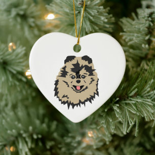 Keramisch keramisch keramisch keramisch hondenbroo ornament