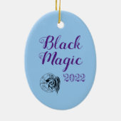 Keramisch Ornament - Black Magic (Achterkant)