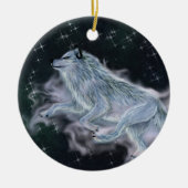 Keramisch Ornament - Gedistilleerde Wolf (Voorkant)