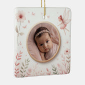 Keramisch Ornament met Fairy Lijst (Rechts)