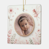 Keramisch Ornament met Fairy Lijst (Links)