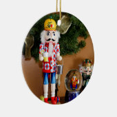 Keramisch Ornament met kerstkeramiek (Rechts)