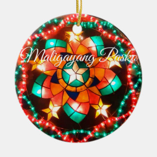 Keramisch Ornament Philippine Kerstlantaarn