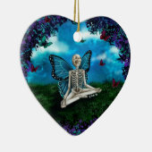 Keramisch Ornament - Skeleton Fairy (Rechts)