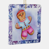 Keramisch sieraad "Gingerbrood Boy" Keramisch Ornament (Rechts)