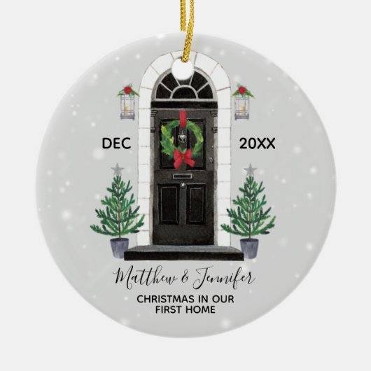 Keramisch siermiddel keramisch ornament (Voorkant)