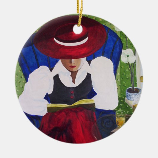 Keramisch siermiddel keramisch ornament (Voorkant)