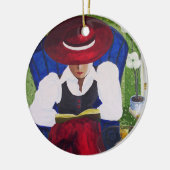 Keramisch siermiddel keramisch ornament (Links)