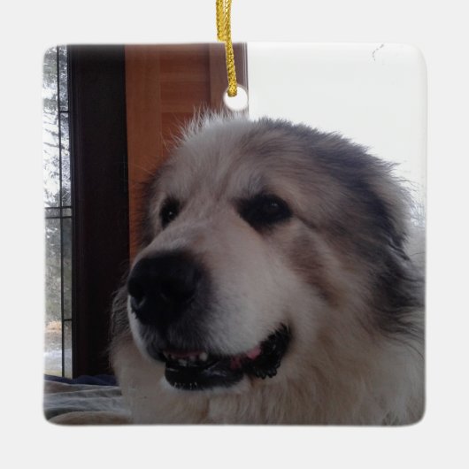 Keramisch siermiddel ornament (Voorkant)