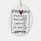 Keramisch siermiddel ornament (Rechts)